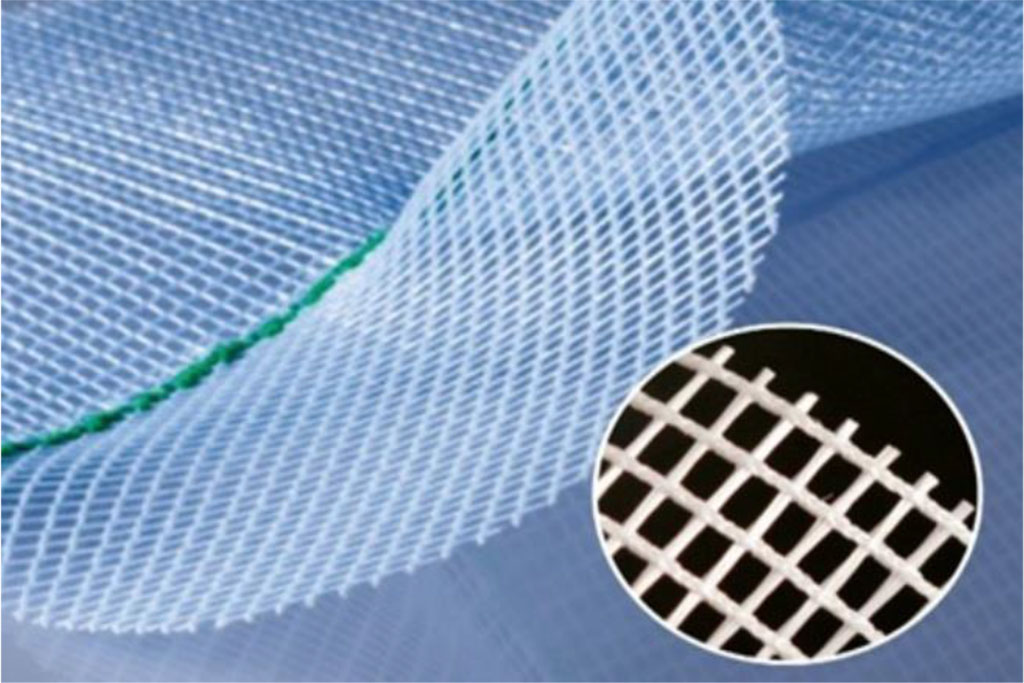 Fig. 2. Polyester surgical mesh.